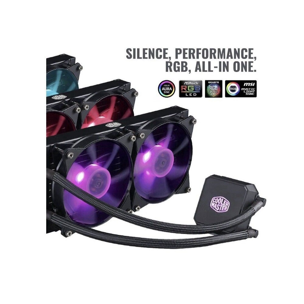 Cooler Master MasterLiquid ML240L V2 RGB 240mm AiO Liquid CPU Cooler